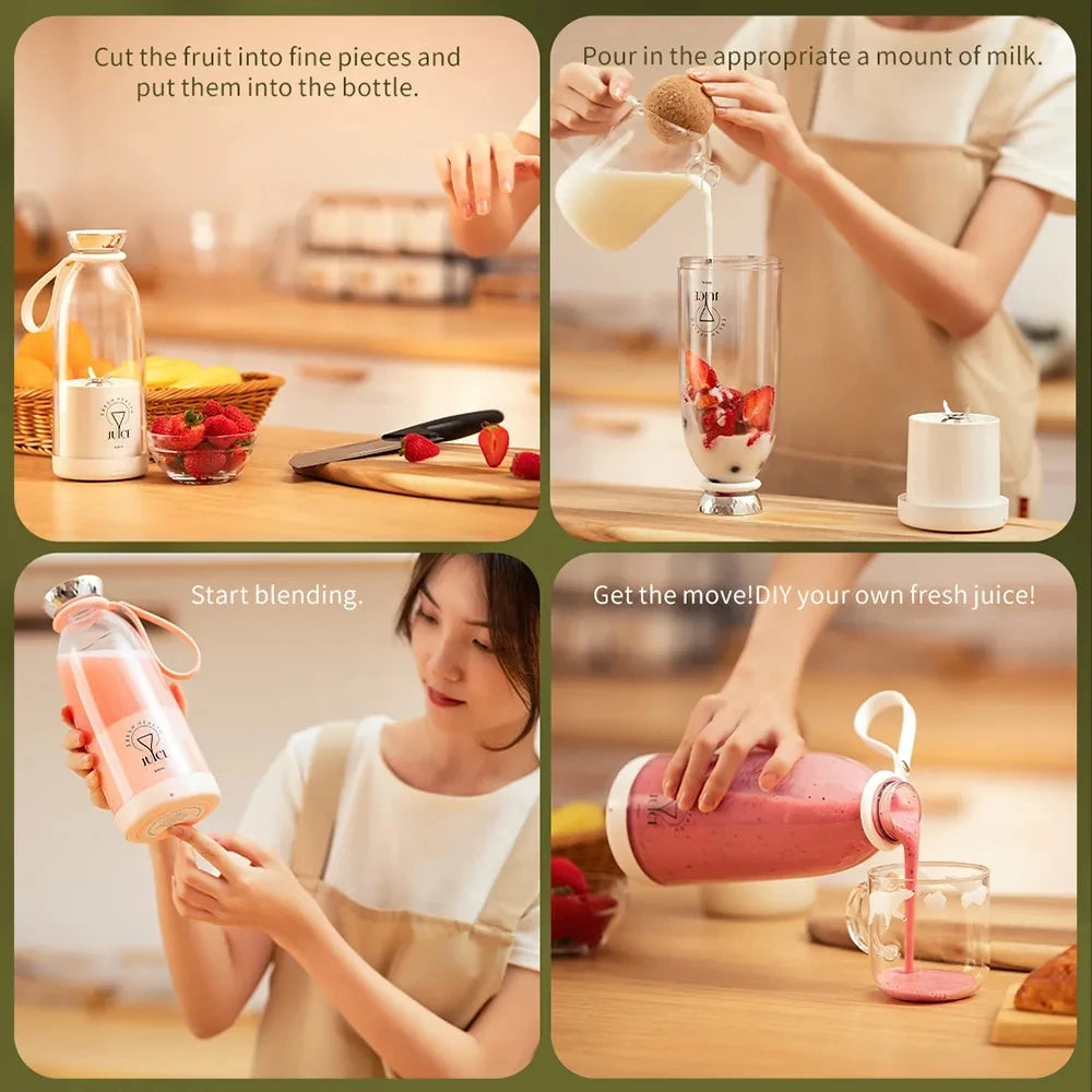 Portable Glass Blender